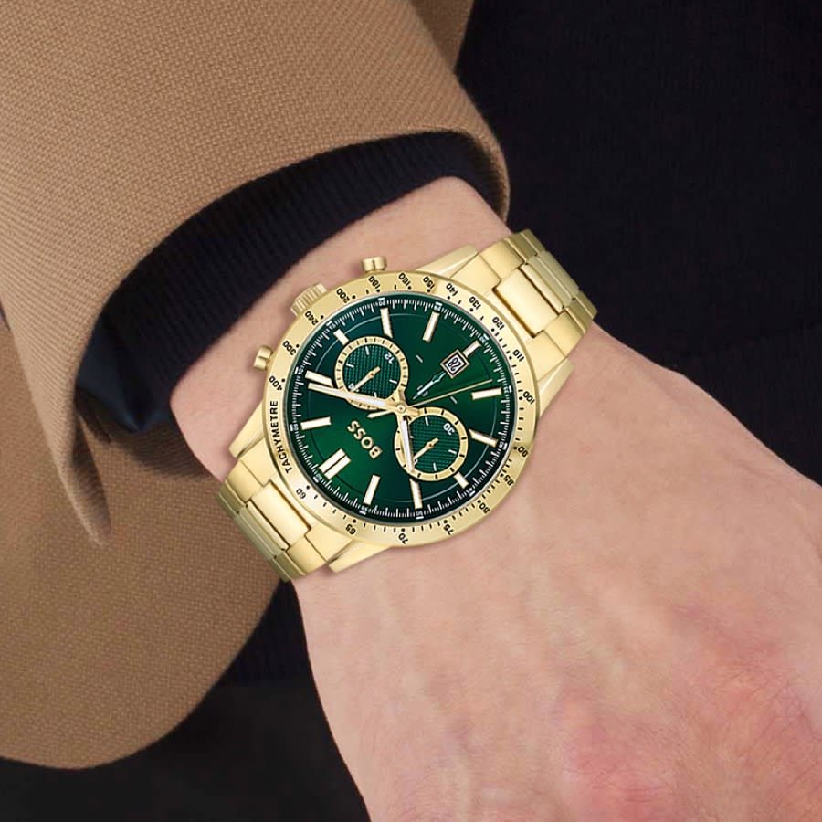 BOSS Allure Watch Gold | Mainline Menswear United States